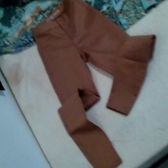 Super High Rise Dark khaki pants